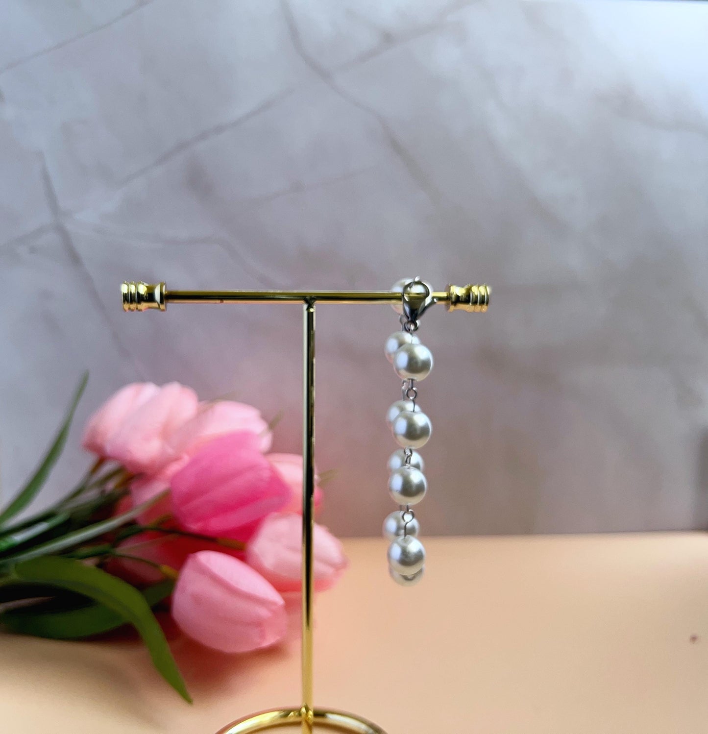 Pearl Link Bracelet | Handmade Elegant Bracelet - Multiple Sizes Available