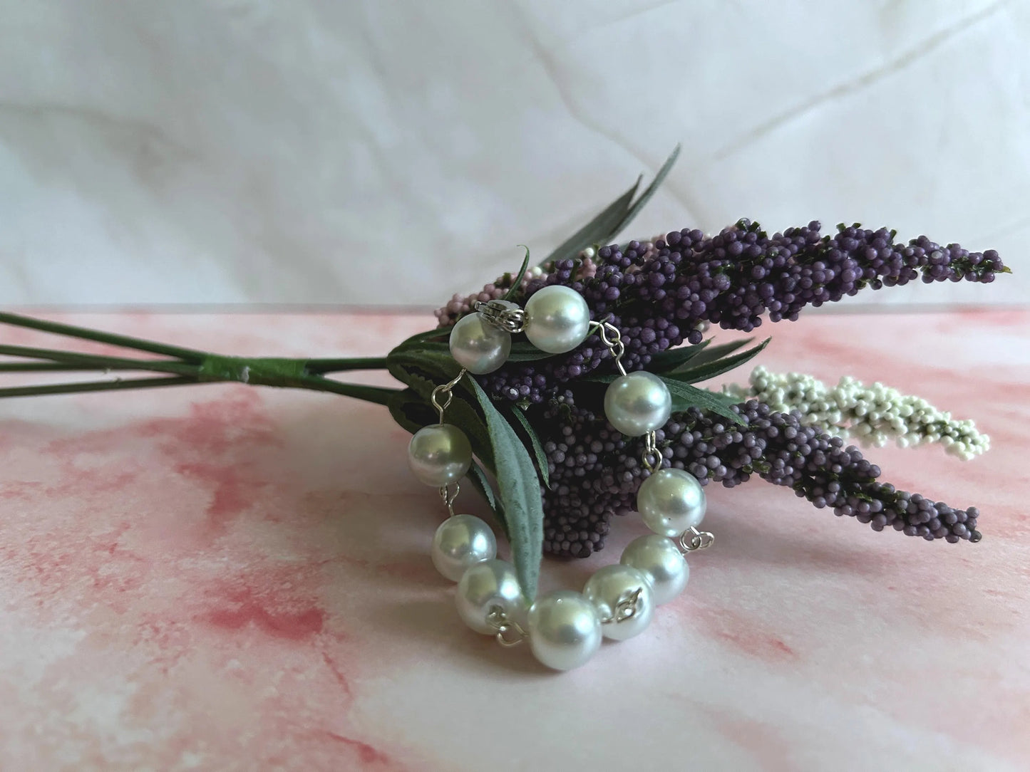 Pearl Link Bracelet | Handmade Elegant Bracelet - Multiple Sizes Available