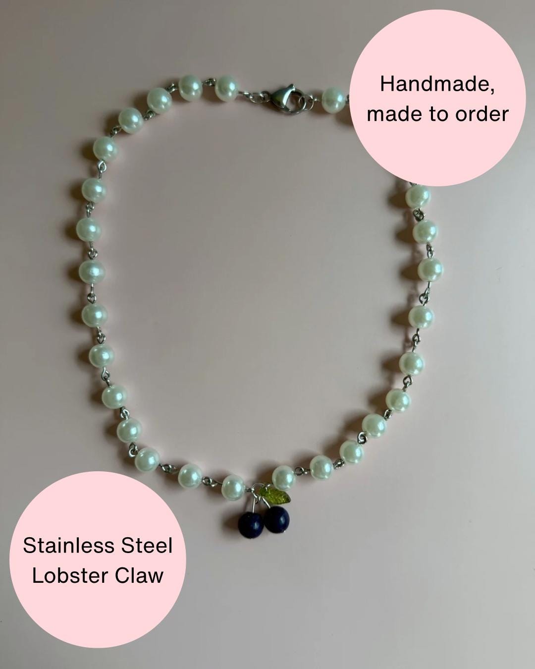 Berry Cute Blueberry Necklace