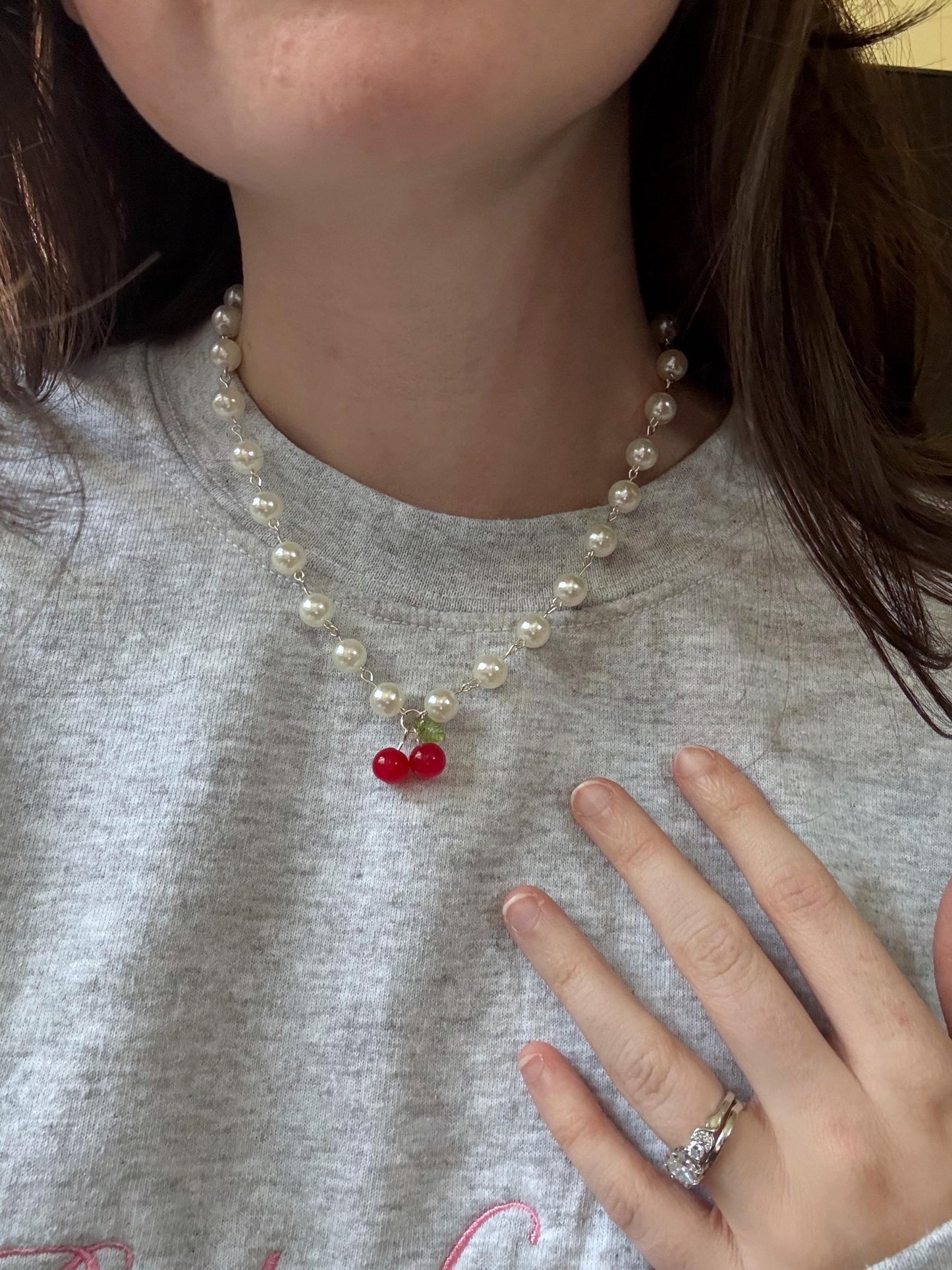 Very Cherry Necklace