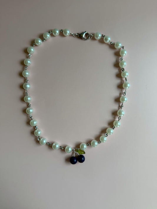 Berry Cute Blueberry Necklace