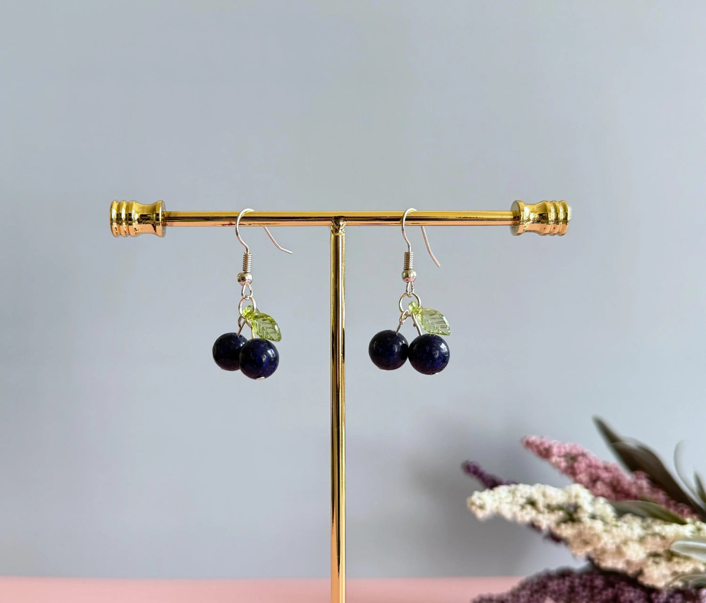 Berry Cute Blueberry Earrings
