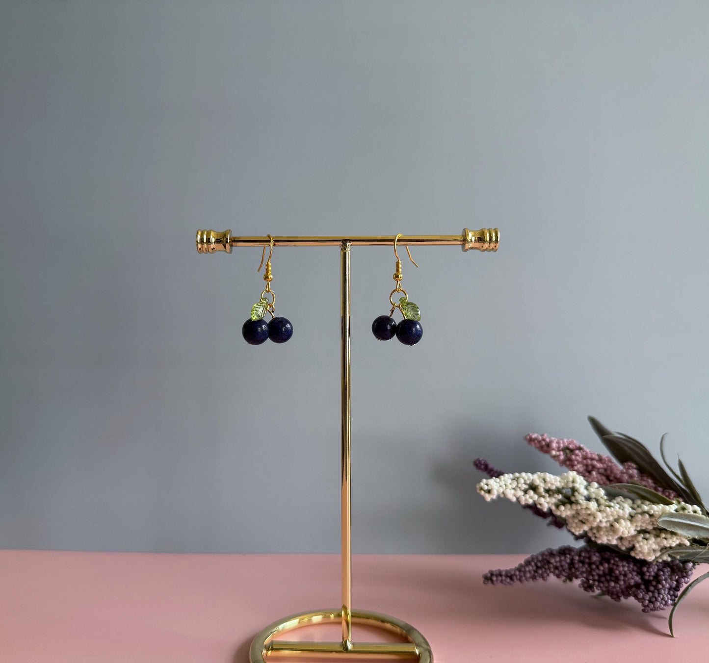 Berry Cute Blueberry Earrings